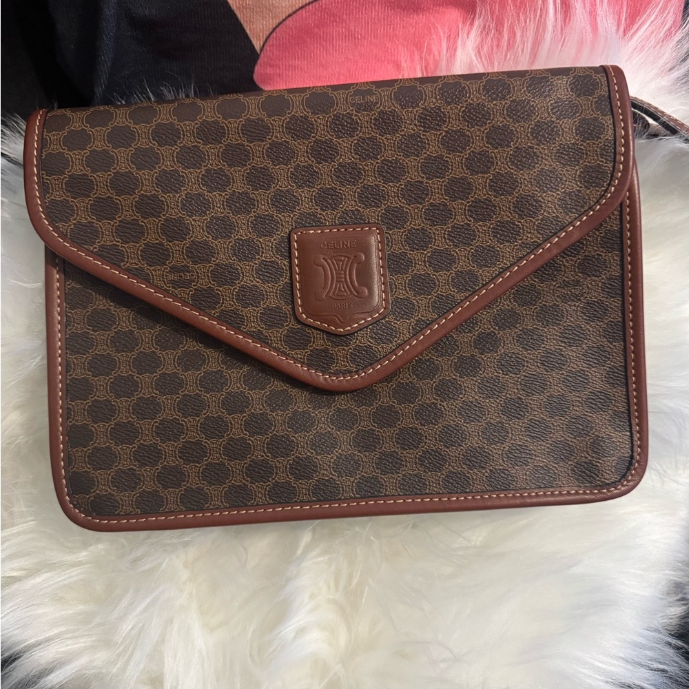 Celine Vintage Macadam monogram bag